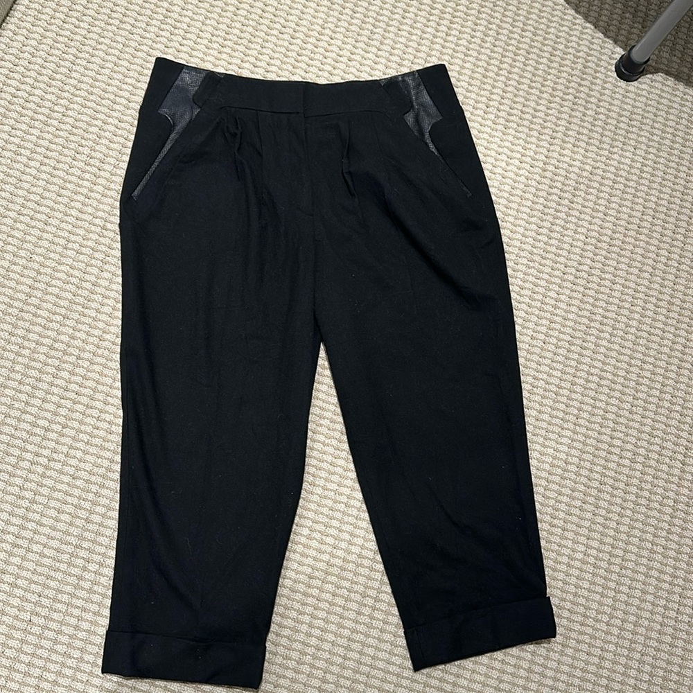 Robert Rodriguez winter crop pants with cuff